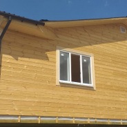 Фото готовых работ - Каркасный дом 10.5×9.5 м.