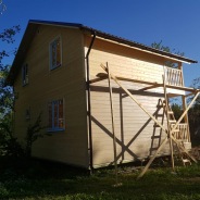 Фото готовых работ - Каркасный дом 6х8 м (Проект К-154)