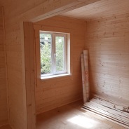 Фото готовых работ - Каркасный дом 7х9 м.