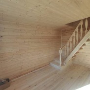 Фото готовых работ - Дом из проф. бруса камерной сушки 6х7 м. (Д-102)