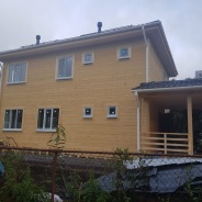 Фото готовых работ - Каркасный дом 7х9 м