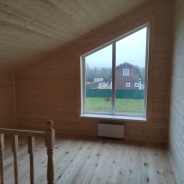 Фото готовых работ - Каркасный дом 8х8 м.