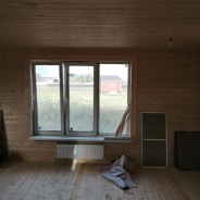 Фото готовых работ - Каркасный дом 8х8 м.