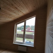 Фото готовых работ - Каркасный дом 8х8 м.