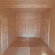 Фото готовых работ - Каркасный дом 16х11 м.