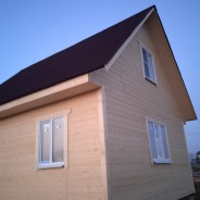 Фото готовых работ - Каркасный дом 6х8 м