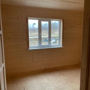 Фото готовых работ - Каркасный дом 8х9 м + терраса 2,5х8 м