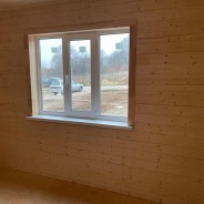 Фото готовых работ - Каркасный дом 8х9 м + терраса 2,5х8 м