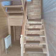 Фото готовых работ - Каркасный дом 9х8,5 м + терраса 5,5х2,5 м