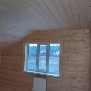 Фото готовых работ - Каркасный дом 9х8,5 м + терраса 5,5х2,5 м