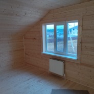 Фото готовых работ - Каркасный дом 9х8,5 м + терраса 5,5х2,5 м