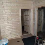 Фото готовых работ - Каркасный дом 9х8,5 м + терраса 5,5х2,5 м