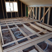 Фото готовых работ - Каркасный дом 10,15х9 м