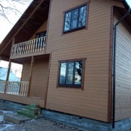 Фото готовых работ - Каркасный дом 10,15х9 м