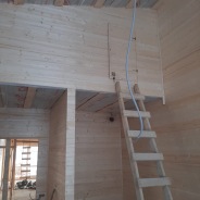 Фото готовых работ - Каркасный дом 17х20 м.