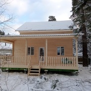 Фото готовых работ - Каркасный дом 10х8 м.