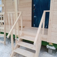 Фото готовых работ - Каркасный дом 10х8 м.