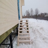 Фото готовых работ - Каркасный дом 11х12,5 м