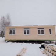 Фото готовых работ - Каркасный дом 11х12,5 м