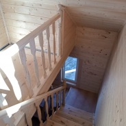 Фото готовых работ - Каркасная баня 7х9 м., с мансардой 