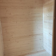 Фото готовых работ - Каркасная баня 6х6 м., с мансардой (К-47)