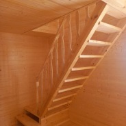 Фото готовых работ - Каркасный дом 6х6 м., с мансардой (Проект К-5)