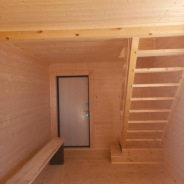 Фото готовых работ - Каркасный дом 6х6 м., с мансардой (Проект К-5)