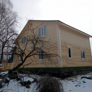 Фото готовых работ - Дом из профилированного бруса камерной сушки 11х7 м