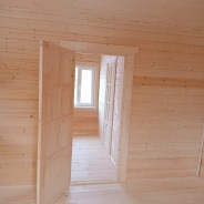 Фото готовых работ - Дом из профилированного бруса камерной сушки 11х7 м