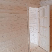 Фото готовых работ - Дом из профилированного бруса камерной сушки 11х7 м