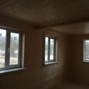 Фото готовых работ - Каркасный дом 6×9 м. с мансардой