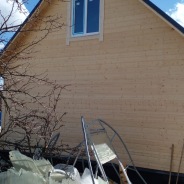 Фото готовых работ - Каркасный дом 6х6 м., с мансардой