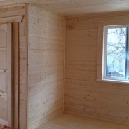 Фото готовых работ - Каркасный дом 6х6 м., с мансардой