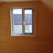 Фото готовых работ - Каркасный дом 6х6 м., с мансардой