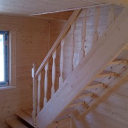 Фото готовых работ - Каркасный дом 6х6 м., с мансардой