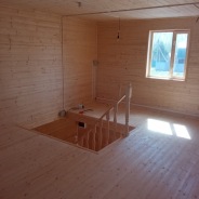 Фото готовых работ - Каркасный дом 6×6. м с мансардой