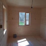 Фото готовых работ - Каркасный дом 6×6. м с мансардой