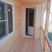 Фото готовых работ - Каркасный дом 6х8 м (Проект К-154)