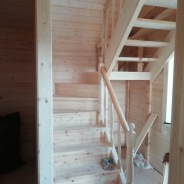 Фото готовых работ - Каркасный дом 6х8 м (Проект К-154)