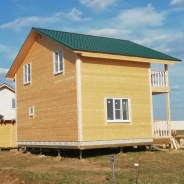 Фото готовых работ - Каркасный дом 6х8 м (Проект К-154)