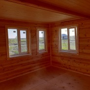 Фото готовых работ - Дом из проф. бруса камерной сушки 7х9 м. (Проект Д-157)