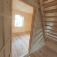 Фото готовых работ - Каркасный дом 6х8 м., с мансардой