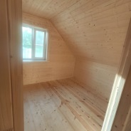 Фото готовых работ - Каркасный дом 6х8 м., с мансардой
