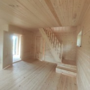 Фото готовых работ - Каркасный дом 6х8 м., с мансардой