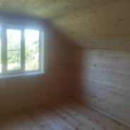 Фото готовых работ - Каркасный дом 9х7 м. (Проект К-155)