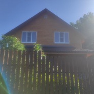 Фото готовых работ - Каркасный дом 9х7 м. (Проект К-155)