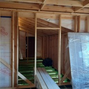 Фото готовых работ - Одноэтажный каркасный дом 9,5х8,5 м. (Проект К-73)