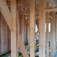 Фото готовых работ - Одноэтажный каркасный дом 9,5х8,5 м. (Проект К-73)