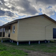 Фото готовых работ - Одноэтажный каркасный дом 9,5х8,5 м. (Проект К-73)