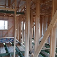 Фото готовых работ - Одноэтажный каркасный дом 9,5х8,5 м. (Проект К-73)